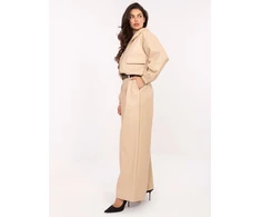 Kelnės-IT-SP-FL8569.85-smėlio spalva