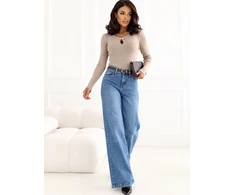 Kelnės jeans-D85094BA62673M330-mėlyna