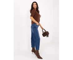 Kelnės jeans-VM-SP-SK600-3B.15P-ciemny mėlyna