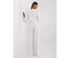 Kelnės moterims, baltos elegantiškos