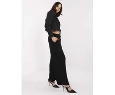 Kelnės moterims juodos spalvos elegantiškos