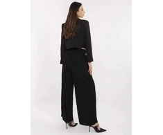 Kelnės moterims juodos spalvos elegantiškos
