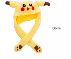 Kepurė su pakylančiomis ausimis "Pikachu"
