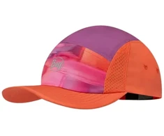 Kepurė su pusapvaliu snapeliu Buff 5 Panel Go Cap, rožinė