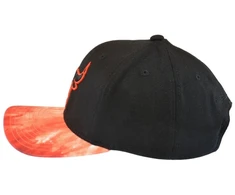 Kepurė su snapeliu Mitchell &amp; Ness Chicago Bulls, juoda ir raudona