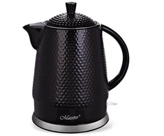 Keraminis elektrinis virdulys 1,5 L 1500 W MR-069-Juodas MAESTRO