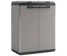 Keter Split Basic 220 l stačiakampė plastikinė dėžė, pilka
