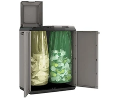 Keter Split Basic 220 l stačiakampė plastikinė dėžė, pilka