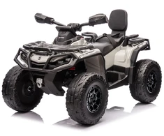 Lean Cars Vaikiškas keturratis Can Am Outlander 4x4 DK-CA005 Pilkas