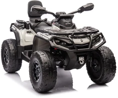 Lean Cars Vaikiškas keturratis Can Am Outlander 4x4 DK-CA005 Pilkas