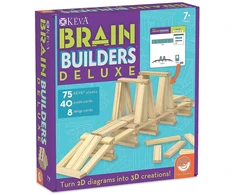 KEVA konstravimo rinkinys ,,Brain Builders Deluxe“
