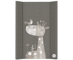 Kietas vystymo kilimėlis Ceba Baby Basic Friendly Giraffe, 50 × 70 cm