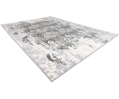 Kilimas 120 × 170 cm, kreminės ir pilkos spalvos IONA ORNAMENT