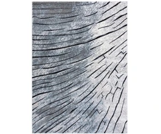 Kilimas 120 × 170 cm, pilkos ir mėlynos spalvos VERS TIMBER