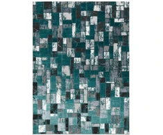Kilimas 120 × 170 cm, žalia ir antracito spalvos WELLI