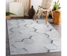 Kilimas 120×170 cm pilkos spalvos ARLEN HONEY