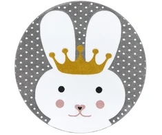 Kilimas 140 × 190 cm, pilkos spalvos BUNNY