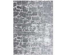Kilimas 140 × 190 cm, tamsiai pilkos spalvos TREX