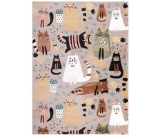 Kilimas 160 × 220 cm, smėlio spalvos BEO KITTENS