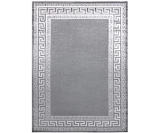 Kilimas 160 × 220 cm, tamsiai pilkos spalvos TREX