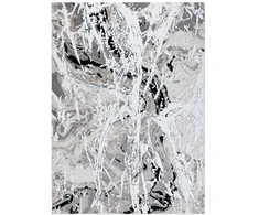 Kilimas 80 × 150 cm, smėlio ir pilkos spalvos MOSSE