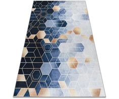 Kilimas 80×150 mėlynas CUBE Arlen