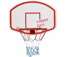 Kimet Street Ball krepšinio lenta + raudonas ir baltas lankas