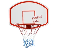 Kimet Street Ball krepšinio lenta + raudonas ir baltas lankas
