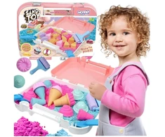 Woopie Kinetinio smėlio rinkinys „Ledai“, 1kg
