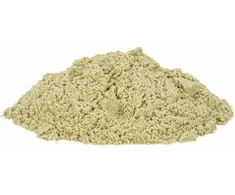 Kinetinis smėlis 1kg maišelyje, natūralios smėlio spalvos.
