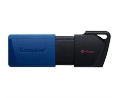 KINGSTON Exodia 64 GB USB3.2 mėlynos spalvos atmintinė
