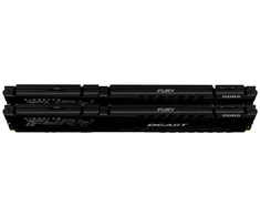 Ausinės Kingston FURY DDR5 32GB (2x16GB) 5600MHz CL40 Beast Juoda XMP