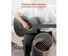 VEVOR Klasikinė gitara 780 mm su priedais jauniesiems
