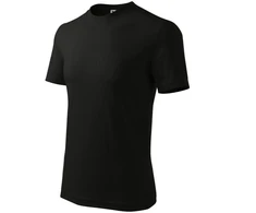 Klasikiniai unisex marškinėliai (juodi)