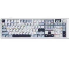 Klaviatūra Aula F108 PRO (Balta/Mėlyna)