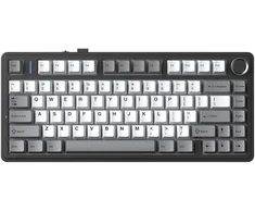 Klaviatūra Aula F75 HE Magnetinė (Juoda/Balta)