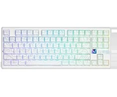 Klaviatūra Aula F87 Pro V2 (Baltas Contour)