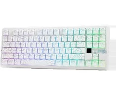Klaviatūra Aula F87 Pro V2 (Baltas Contour)