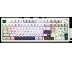 Klaviatūra Aula F99 PRO (Balta/Pilka)