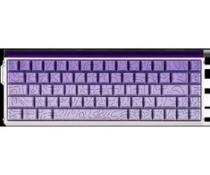 Klaviatūra Aula Hero 68 Magnetinė Hall Effect (Gradient Violetinė)