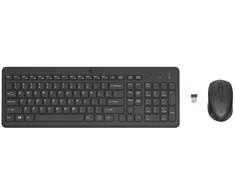 Klaviatūra Belaidė klaviatūros ir pelės komplektas HP 330, juoda, 2V9E6AA