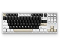 Klaviatūra MCHOSE GX87S Full Aliuminio (Milky Brown)