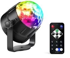 Klaviatūra RGB LED disko kamuolys