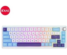 Blue Mėlyna Klaviatūra Royal Kludge KZZI K68 Pro (Mėlyna sea)