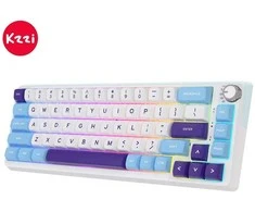 Blue Mėlyna Klaviatūra Royal Kludge KZZI K68 Pro (Mėlyna sea)