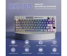 Klaviatūra Royal Kludge M65 (Ocean Mėlyna)
