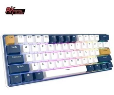 Klaviatūra Royal Kludge RK61 Plus (Mėlyna/Balta)