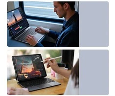 Klaviatūros dėklas iPad Pro 13″ (2024) juodas