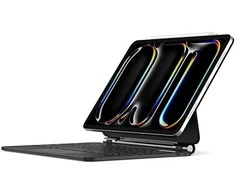 klaviatūros (MK serija) dėklas su Bluetooth“ klaviatūra iPad Pro 11“ 2024 m. - juodos spalvos