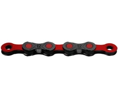 Grandinė KMC DLC12 BlackRed 12-speed 126-links Waxed
